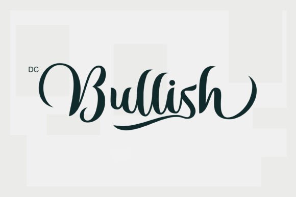 Bullish Font Poster 1
