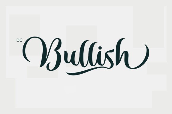 Bullish Font Poster 1