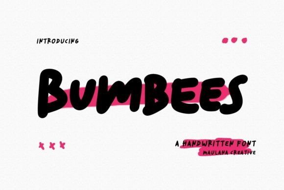 Bumbees Font