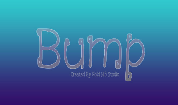 Bump Font