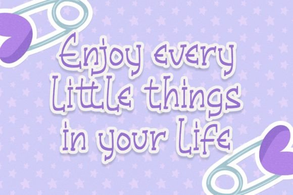 Bumpinks Font Poster 3