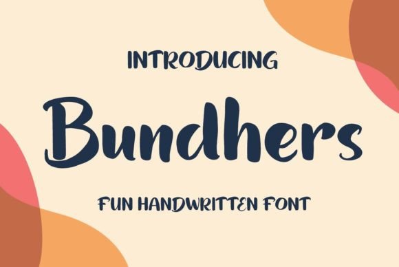 Bundhers Font Poster 1