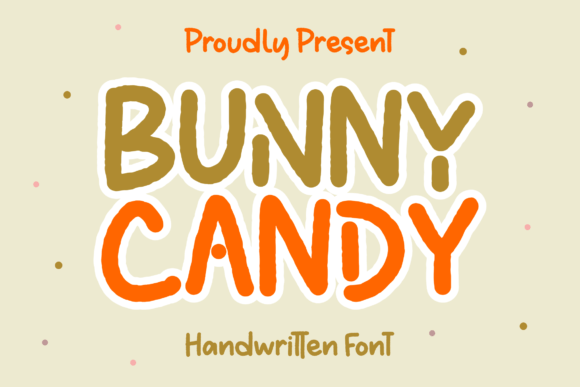 Bunny Candy Font Bunny Candy Font Poster 1