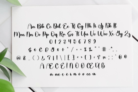 Business Font Poster 7