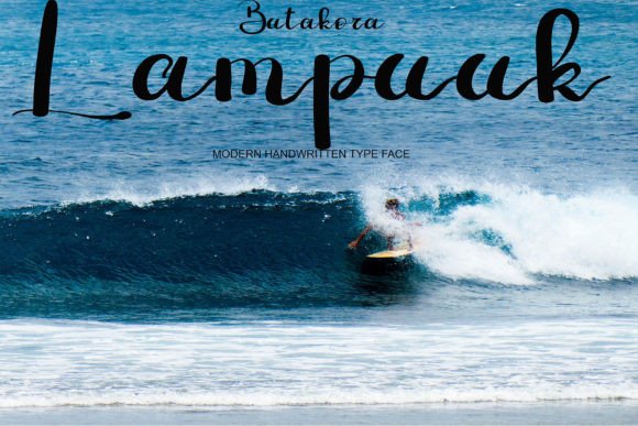 Butakora Font Poster 5
