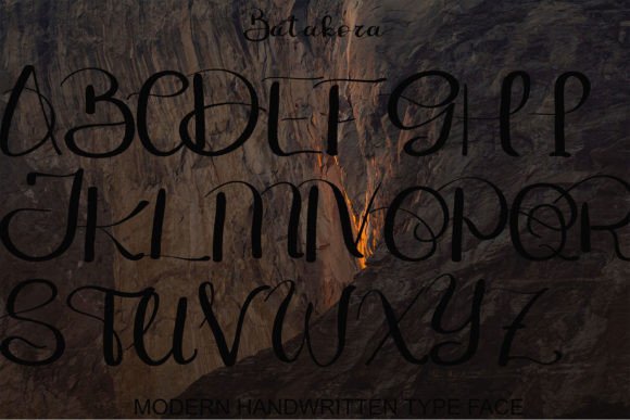 Butakora Font Poster 6