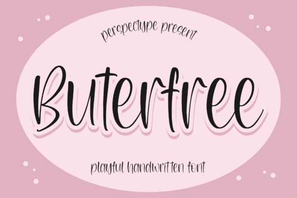 Buterfree Font Poster 1
