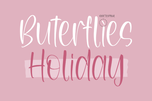 Buterfree Font Poster 12