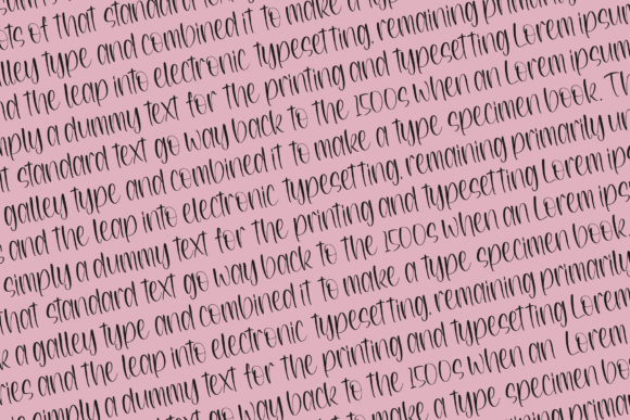 Buterfree Font Poster 8