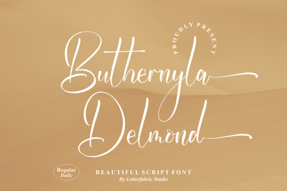 Buthernyla Delmond Font Poster 1
