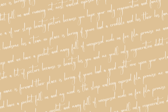 Buthernyla Delmond Font Poster 8