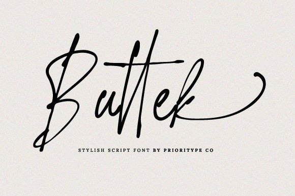 Buttek Font