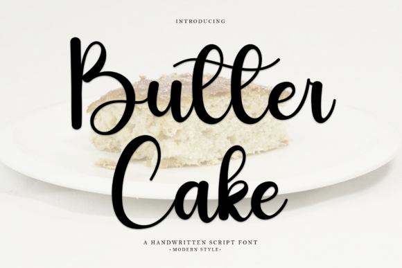 Butter Cake Font