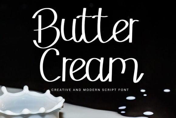 Butter Cream Font