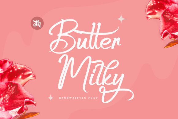 Butter Milky Font Poster 1