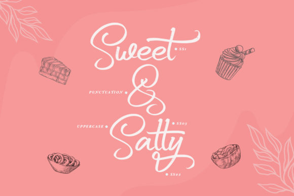 Butter Milky Font Poster 2