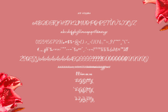 Butter Milky Font Poster 5