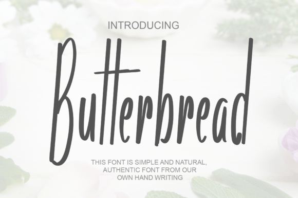 Butterbread Font