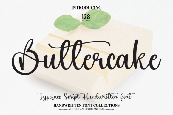 Buttercake Font Poster 1
