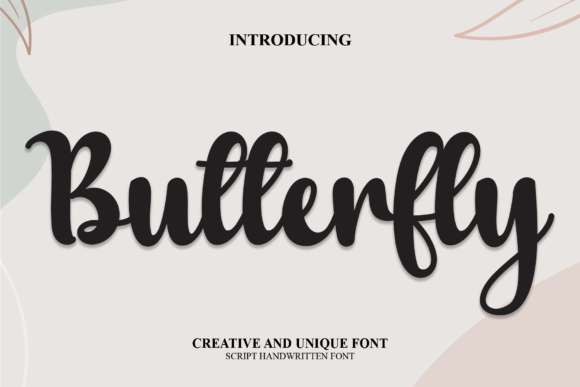 Butterfly Font