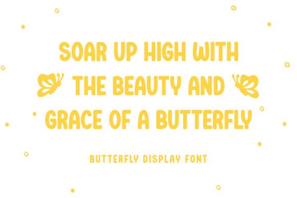 Butterfly Duo Font Poster 4