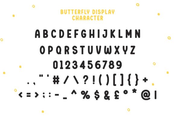 Butterfly Duo Font Poster 7