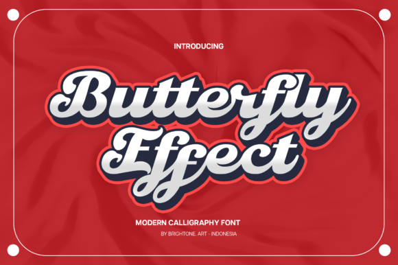 Butterfly Effect Font