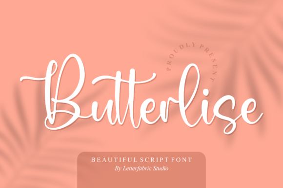 Butterlise Font Poster 1