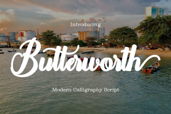 Butterworth Font