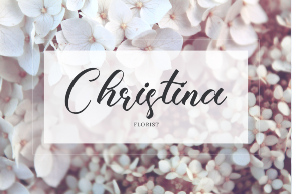 Cadence Audrina Font Poster 3