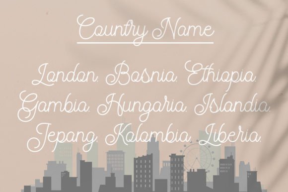 Cagelon Font Poster 4