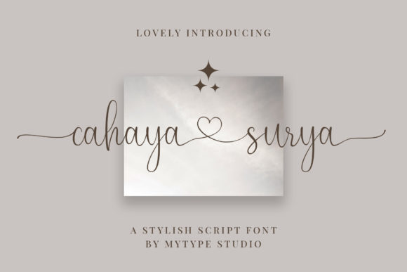 Cahaya Surya Font