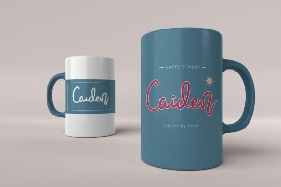 Caiden Font Poster 5