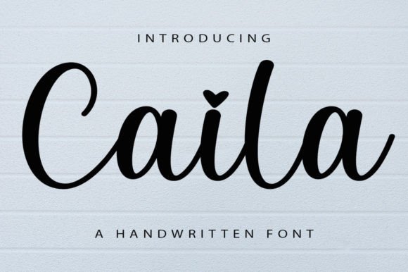 Caila Font Poster 1