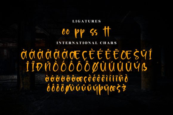 Caitozar Font Poster 14