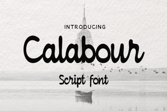 Calabour Font Poster 1