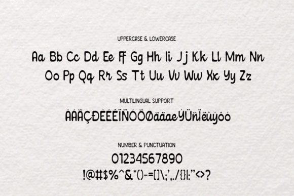 Calabour Font Poster 2