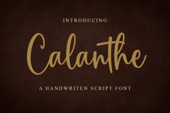 Calanthe Font