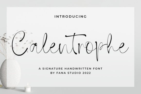 Calentrophe Font