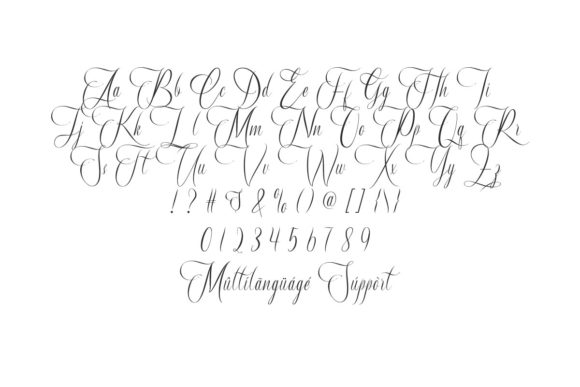 Calianda Font Poster 3