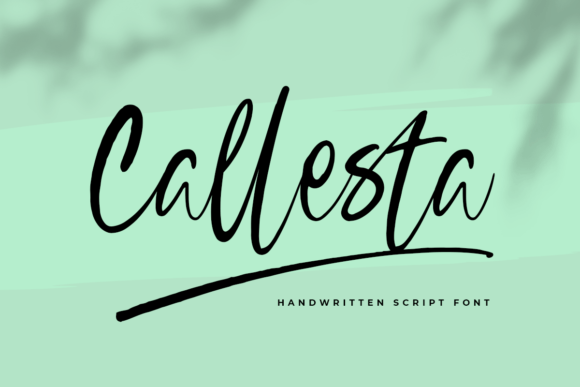 Callesta Font Poster 1