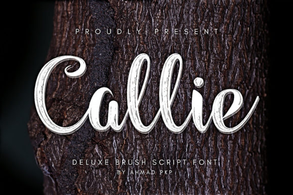 Callie Font Poster 1