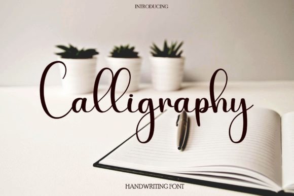 Calligraphy Font Poster 1