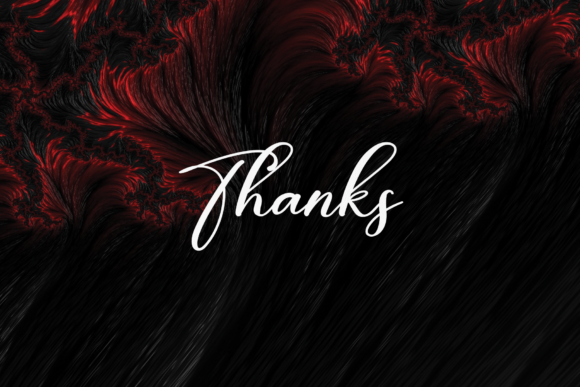 Calligraphy Brilliant Font Poster 8