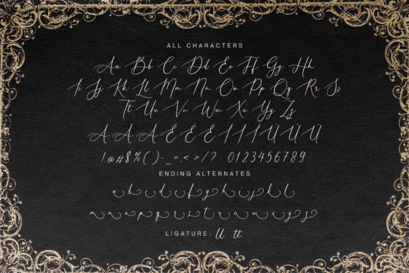 Calligrathink Font Poster 9