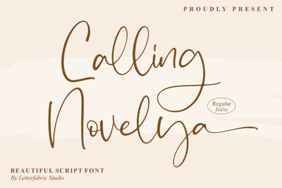 Calling Novelya Font