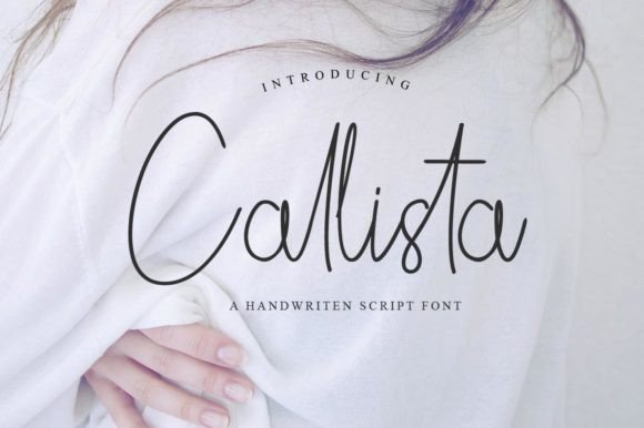 Callista Font Poster 1