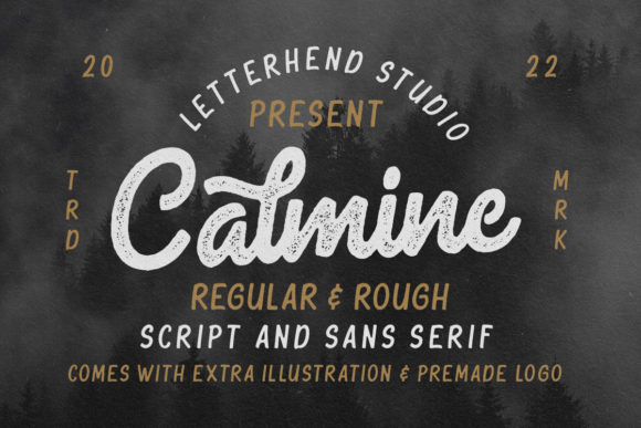 Calmine Duo Font Poster 1