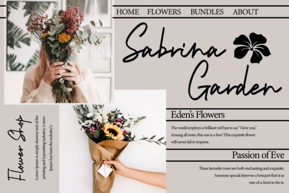 Calvin Beatrice Font Poster 10