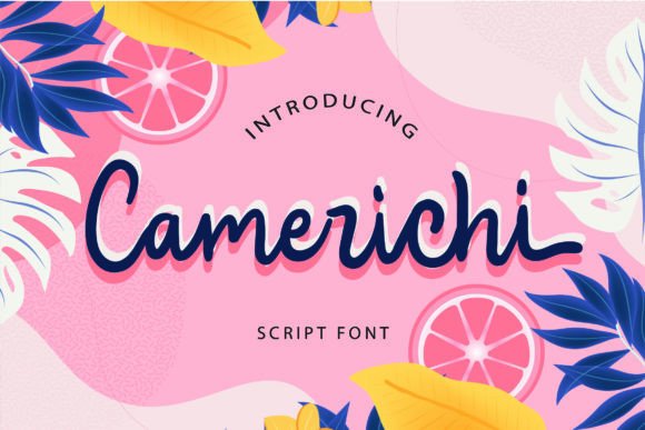 Camerichi Font Poster 1